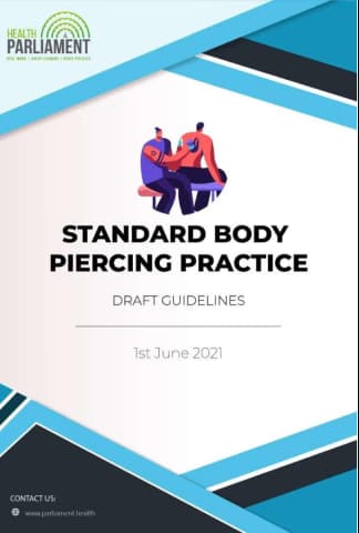Standard Body Art Guidelines cover