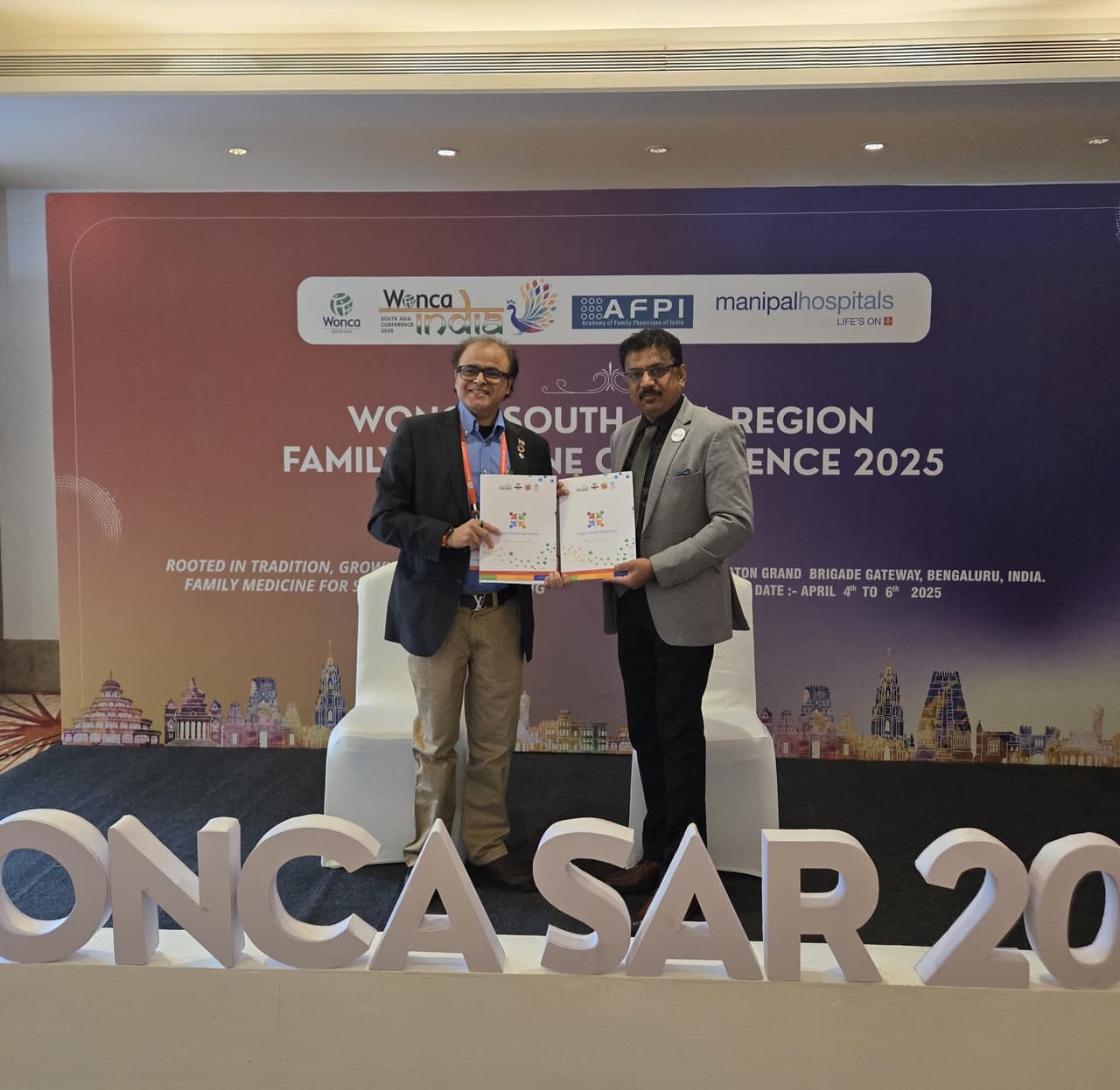 MoU with the Academy of Family Physicians of India