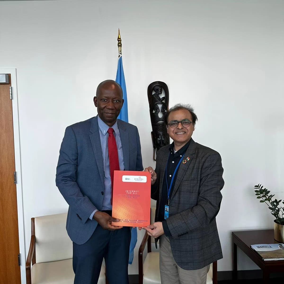 Interaction with Mr. Bernardo Mariano Junior