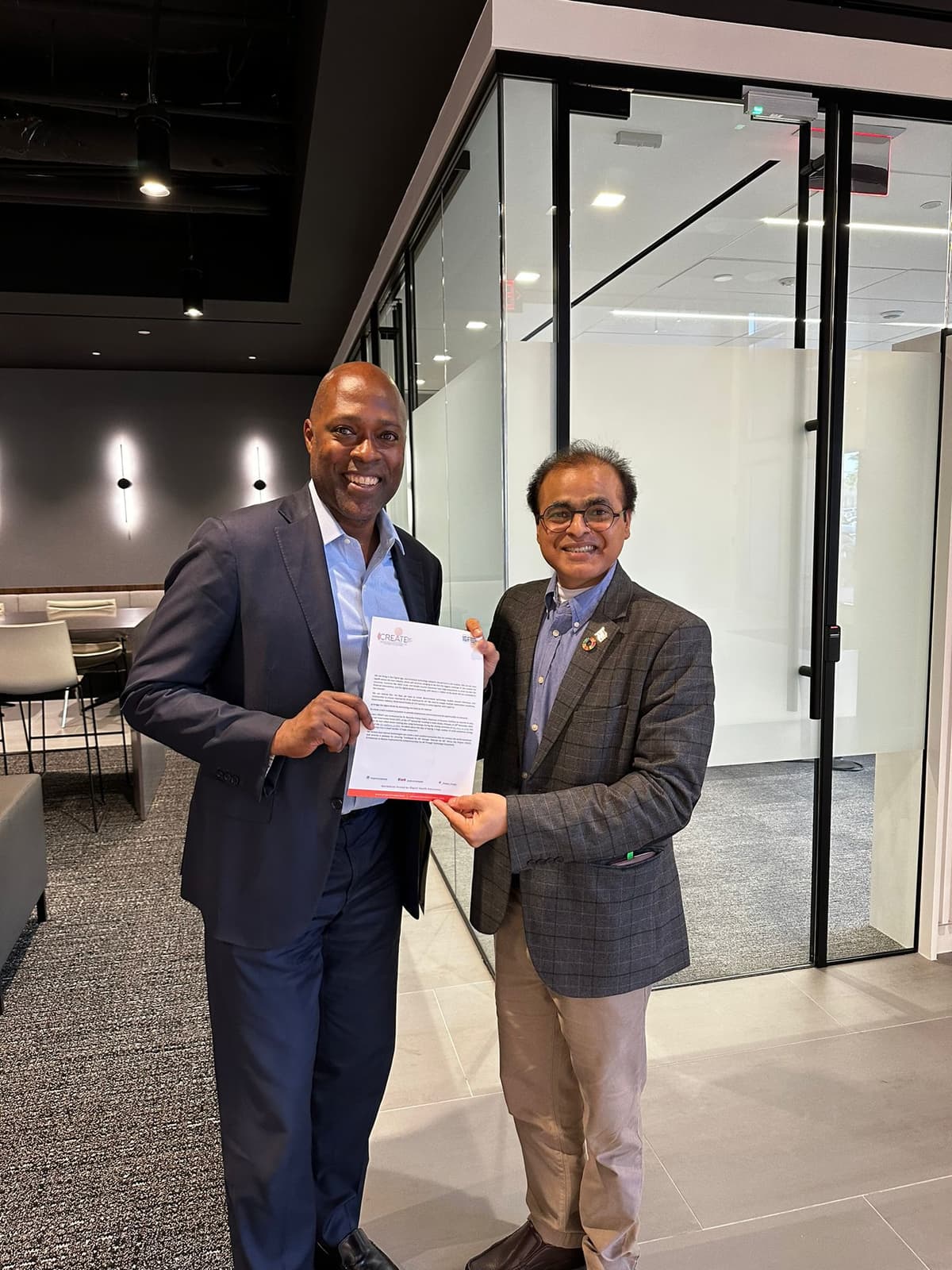 Interaction with Mr. Michael J. Warren