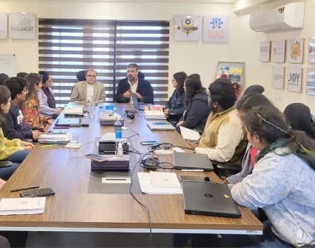 Interaction with Mr. Neeraj A Sharma