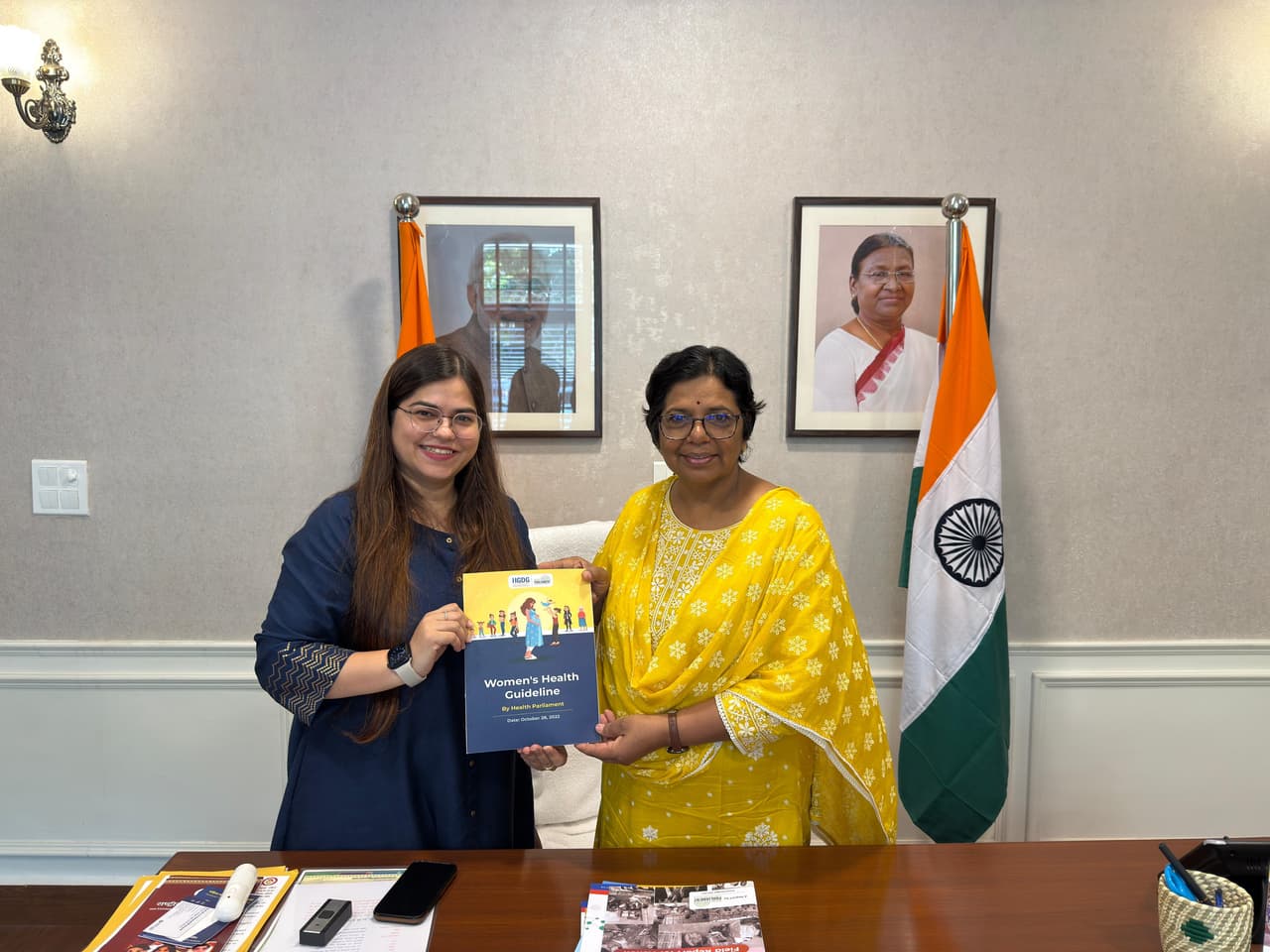 Interaction with Smt. Vijaya K. Rahatkar