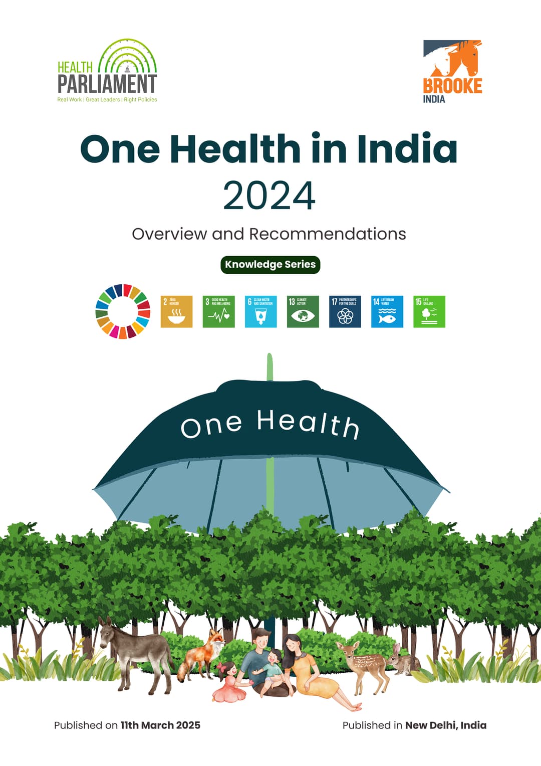 One Health in India 2024: Overview and Recommendations