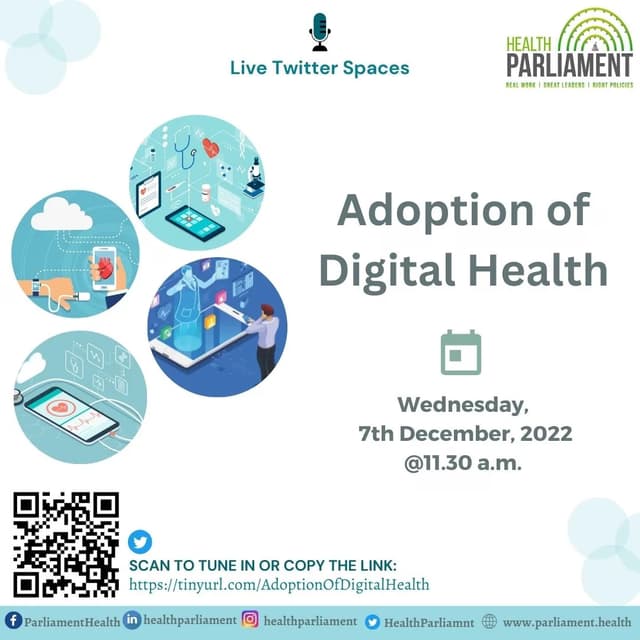 Adoption of Digital Health : 7 Dec 2022