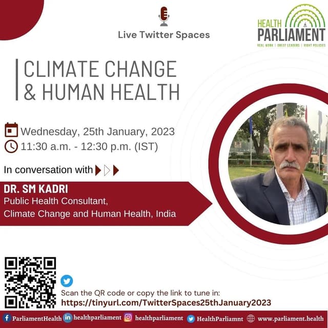 Climate Change & Human Health: 25 Jan 2023