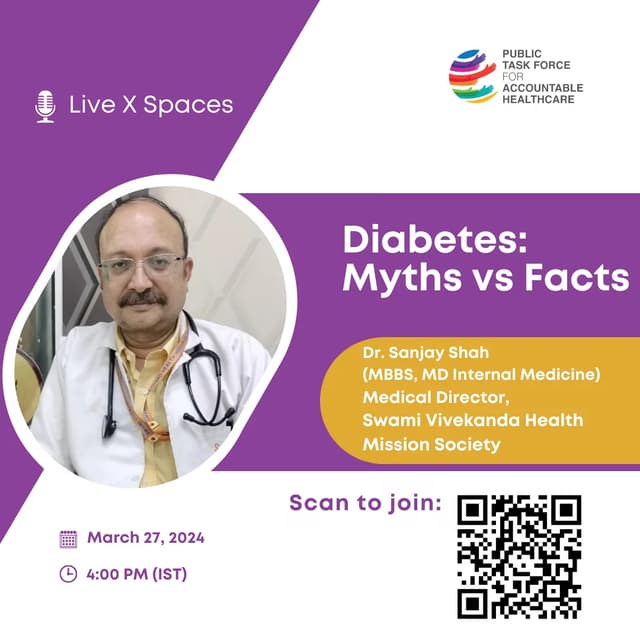 Diabetes: Myths vs Facts